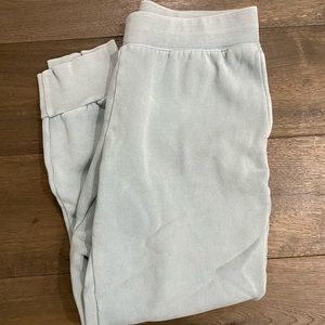 Aritzia TNA light blue sweatpants